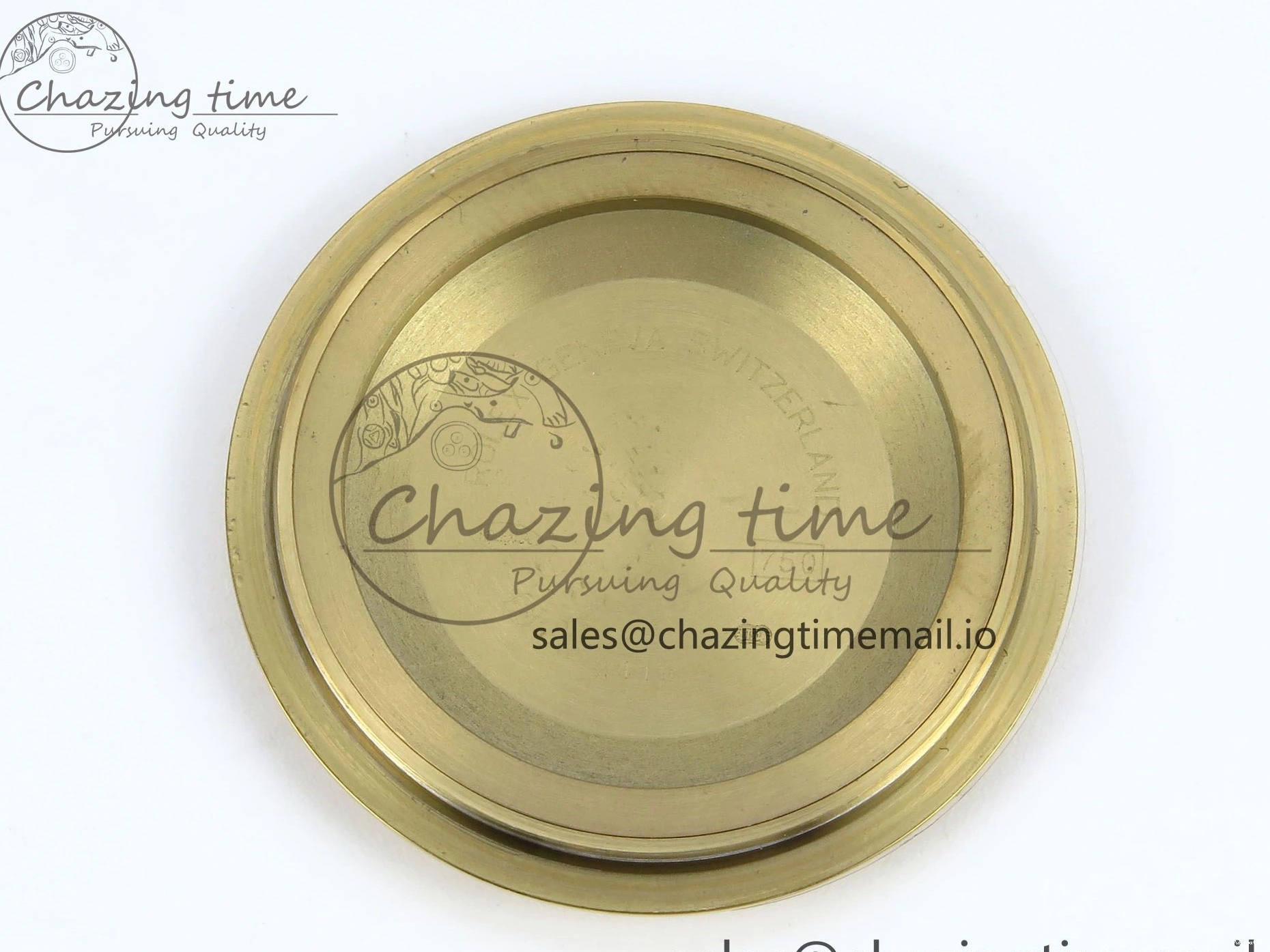 Bracelet Black 40 QF Diamonds Weight) Best YG on DayDate A2836 Dial V5 (Gain Bezel President Green Edition 1:1 0429